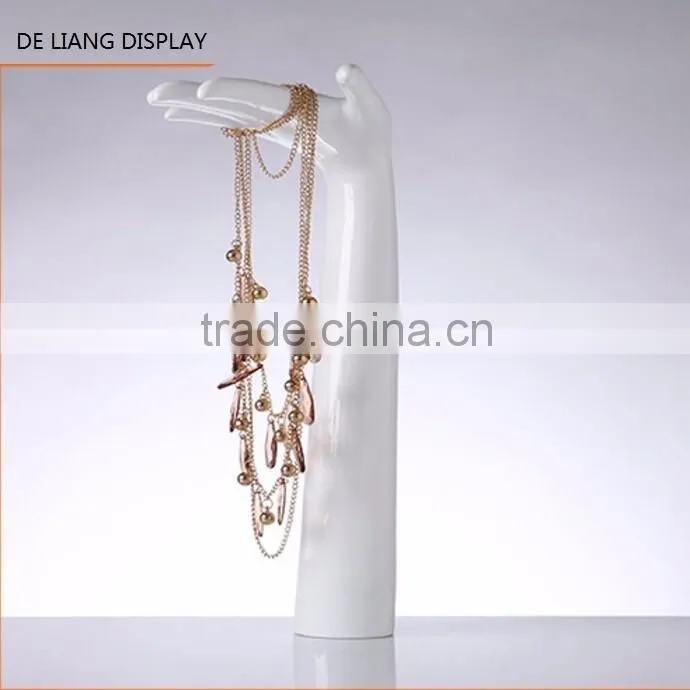High Glossy Fiberglass Male Mannequin Hand For Glove