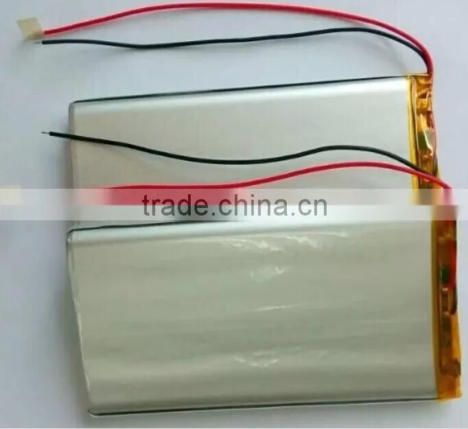 Rechargeable 2969107 2800mah 3.7v ultra thin lipo battery for digital products
