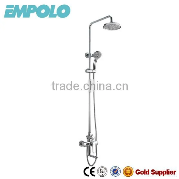 Chrome Brass Hot and Cold Rainfall Exposed Shower Mixer 86 3601