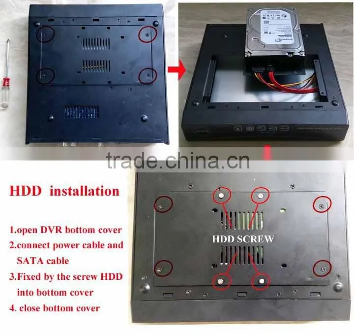 Cheap cctv ip camera kit with nvr kit 4 camera