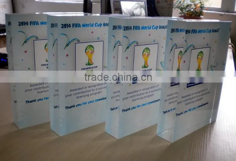 UV printing acrylic photo block/crystal photo block