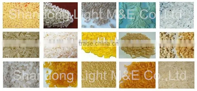 Broken Rice Made Nutritional Food Artificial Rice Extruder
