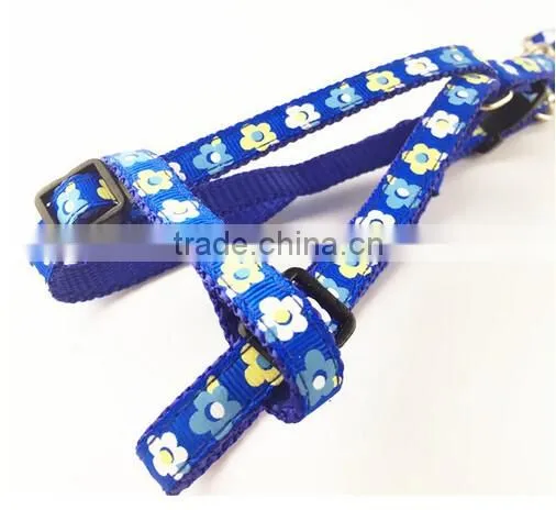 Training Dog Pet Puppy Cat Adjustable Nylon Harness Lead leash Traction rope