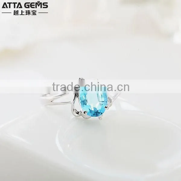 925 silver ring narutal gemstones ring