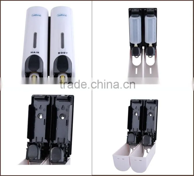Plastic Liquid dish soap dispenser Non-refillable inner bottle