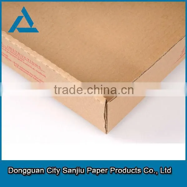 customized printing large and small size stock pizza box pizza delivery box