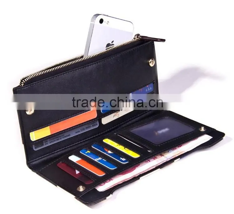 High quality animal pattern leather wallet
