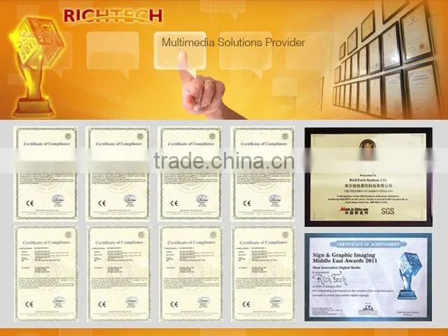 (NEW Design!) RichTech 46'' Rotatable Bracket LCD Interactive multi-touch table