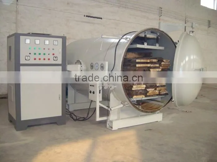 High tech hf vacuum drying equipment for drying plank/lumber/merbau