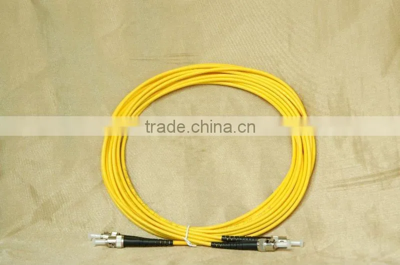 Single mode,dual fiber ST-ST Fiber Patch Cable