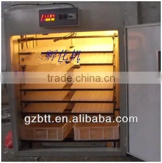 best selling 1056 quantities duck egg hatching machine/egg production equipment