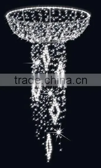 Indoor crystal hanging light new residential chandelier pendant light