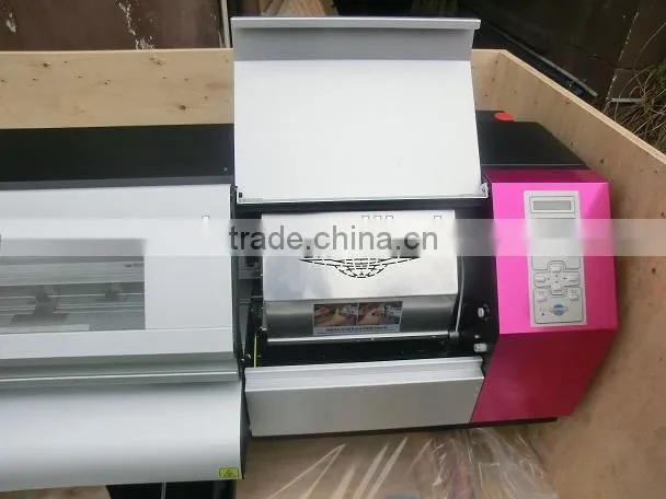 Advertising sticker plotter with DX5 head 1440dpi UD2512LC 2.5m galaxy eco solvent printer