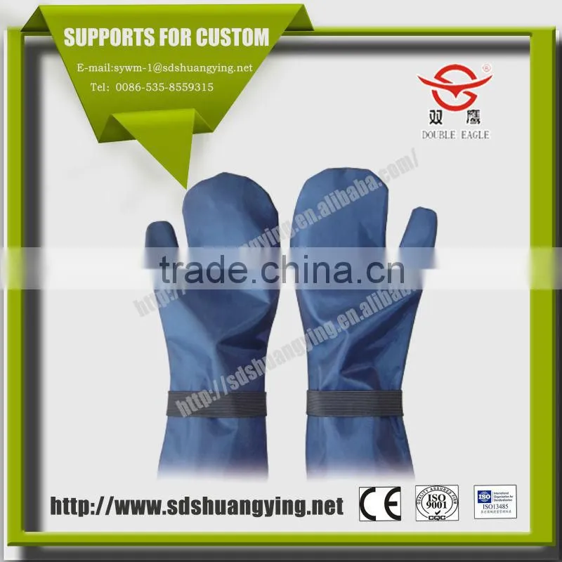 Veterinary medical radiation protection gloves