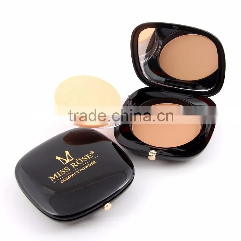 Professional Waterproof Makeup Name Brand Miss Rose Pressed Compact Powder
