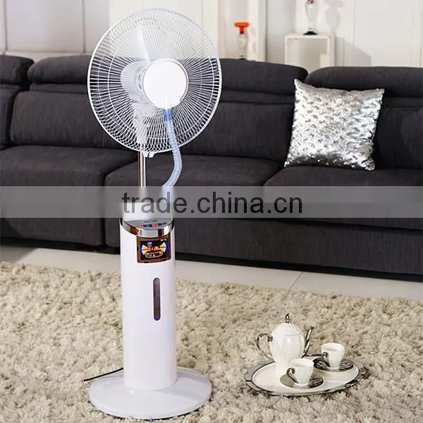 Electrice AC stand fan with water spray/16 inch water cooler fan