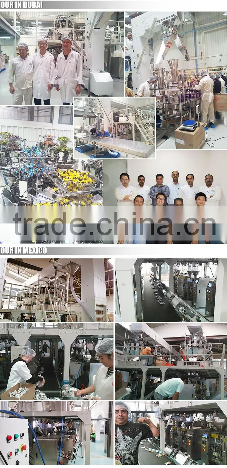 High Speed Vertical Packing System With 14 Heads Weigher/Automatic Granule Vertical Packing Machine