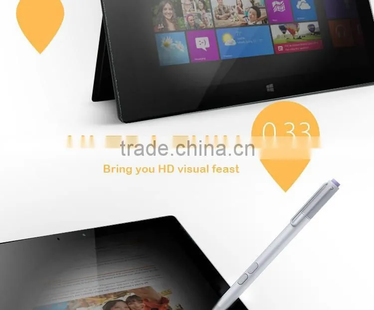 Premium privacy toughened glass screen case for Surface Pro 3