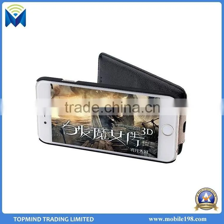 Slim Cell Phone Leather Case for iPhone 6, Ultra Thin Mobile Phone Leather Cover for iPhone 6 Plus