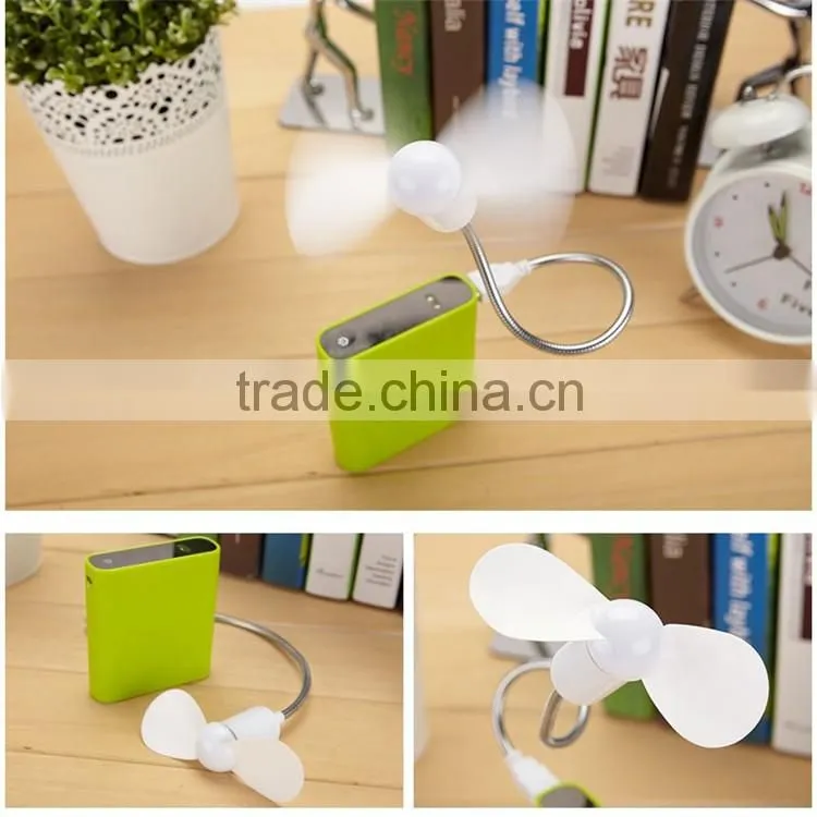 Portable Flexible USB Mini Cooling Fan Cooler For Laptop Desktop PC Computer