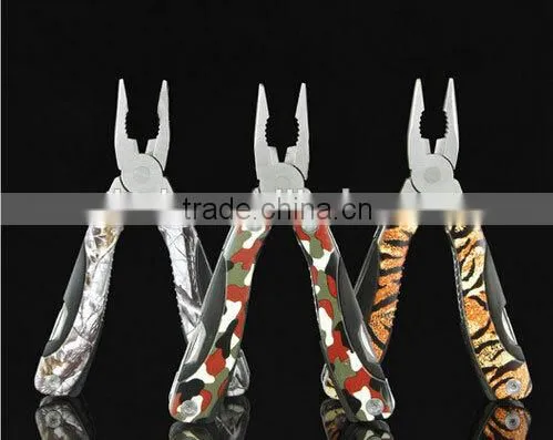 OEM Folded Multifunctional Pliers with camo handle