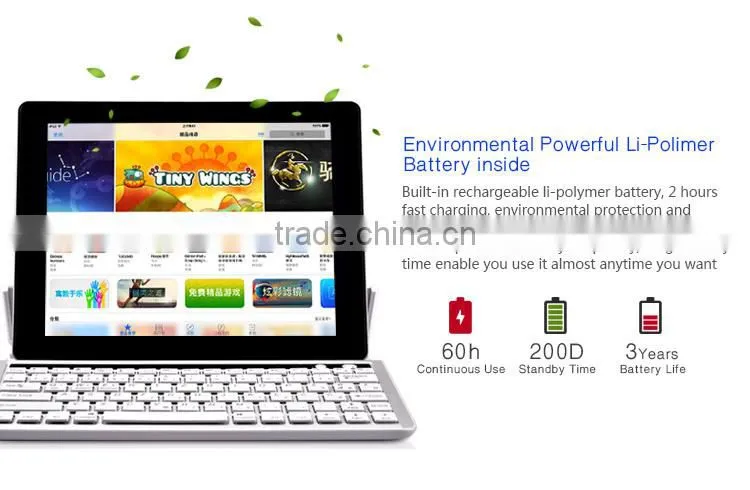 scissor feet chocolate keycaps qwerty aluminum bluetooth 10 inch tablet keyboard