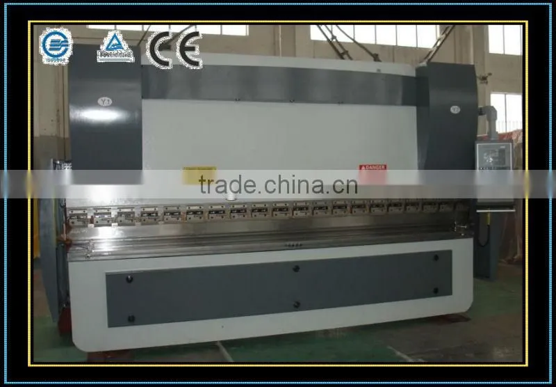 WE67K-160T/3200 high precision cnc hydraulic press brake machine