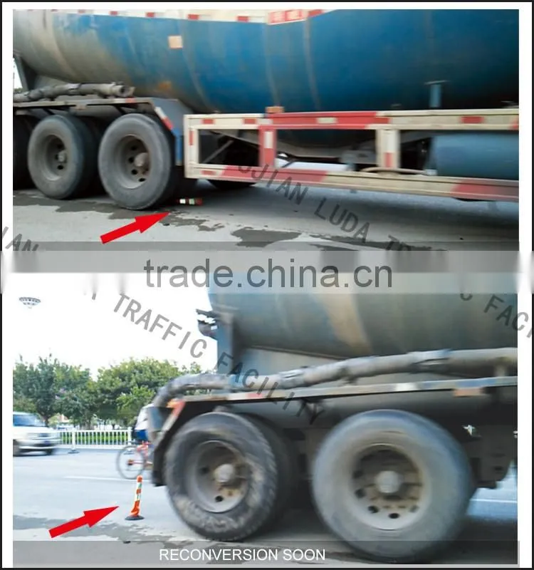 20" EVA reflective warning post for road safety
