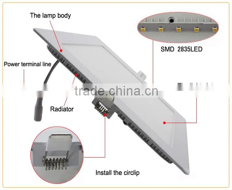 Wholesale Aluminium Ultra Slim Dimmable 18W Round Led Panel Light