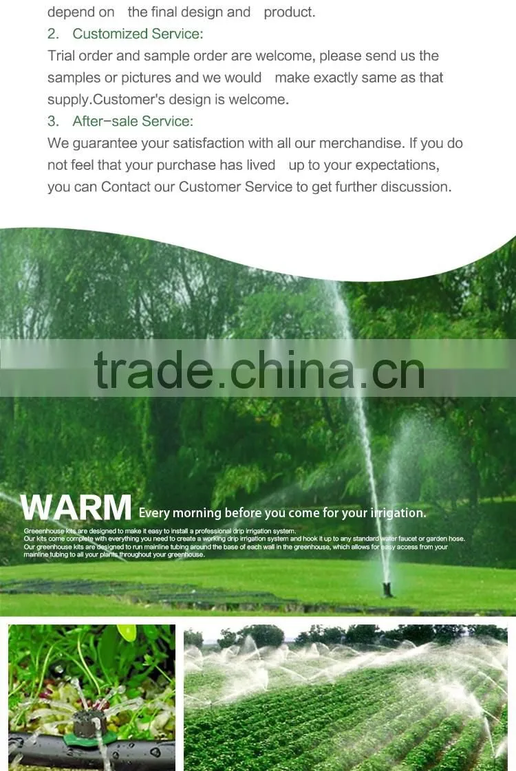 Wholesales Great Selling Plastic Irrigation Sprinkler Head