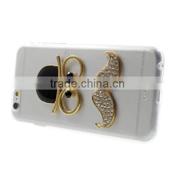 cute shiny 3D diamond tpu case cover for iphone 6