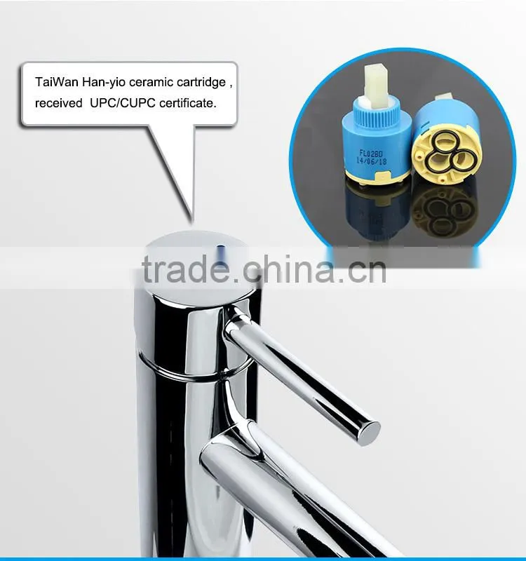 Russia Gun Single Handle UPC Brass Lavatory Faucet
