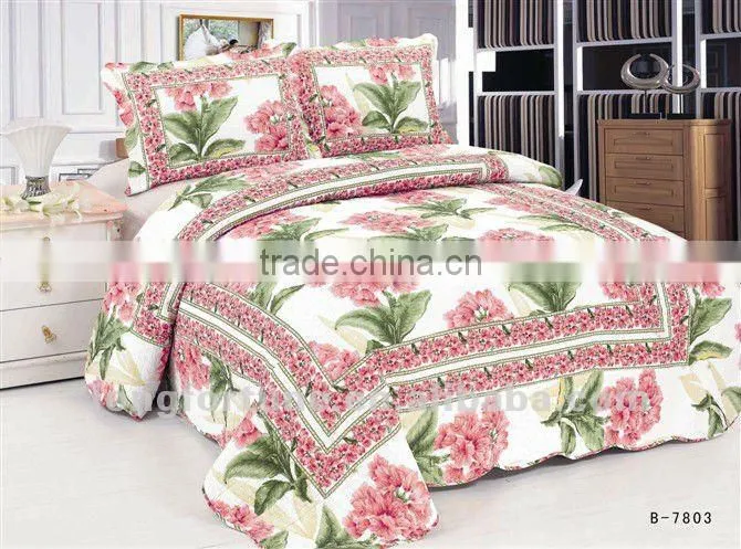 100% cotton Printed Bedding Set