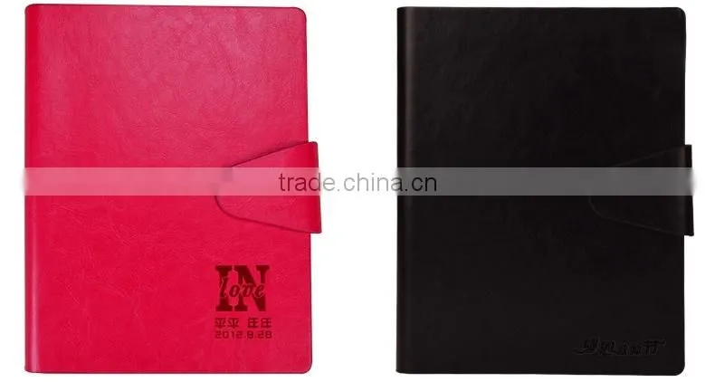 China factory offer promotional spiral notebook with colored paper/office notebook