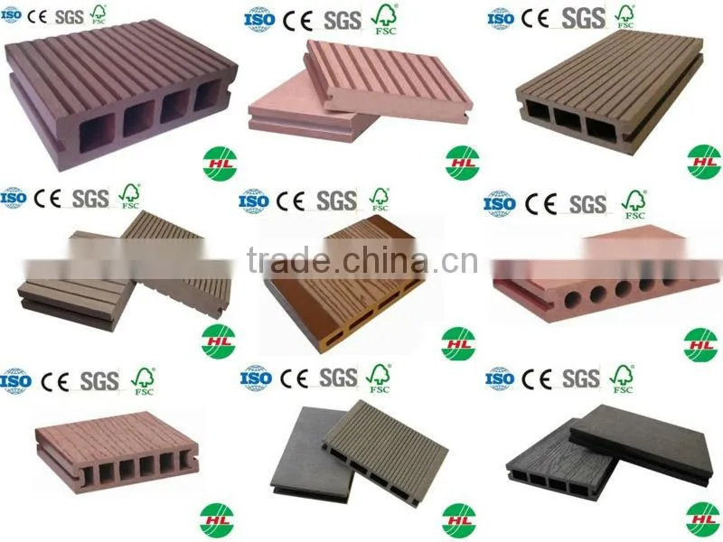 fences for terraces/balcony fence WPC/wood plastic composite fence garden