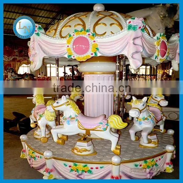 Kids small carousel!!! Amusement park ride mini carousel for sale