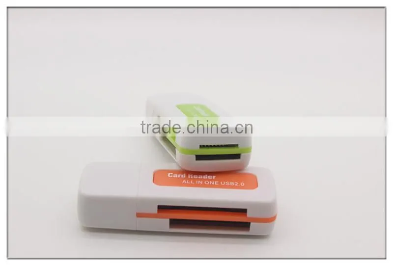 Promotional cheap 4 ports multi sim card reader(OS-CR136)