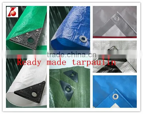 sewn garden bag waterproof drag tarpaulin sheet for leaf collect