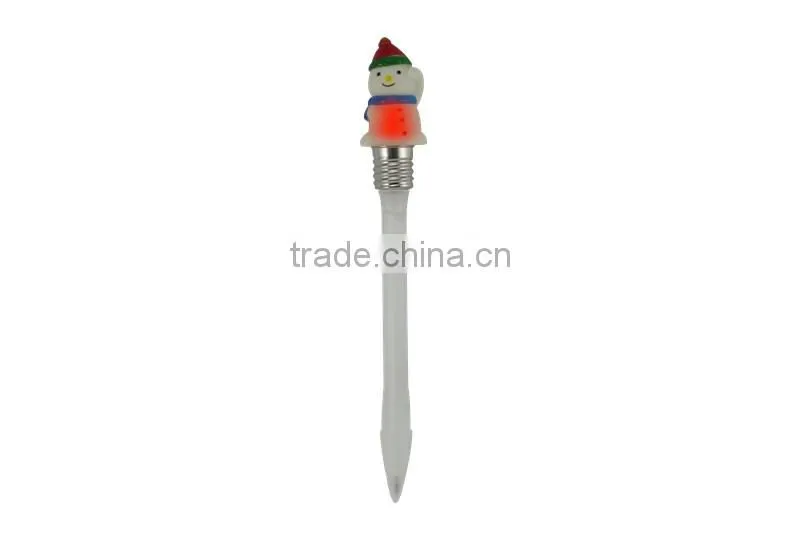 Yes Novelty Christmas design light ball pen/fancy Pen