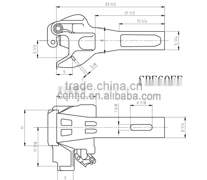 Railway AAR coupler