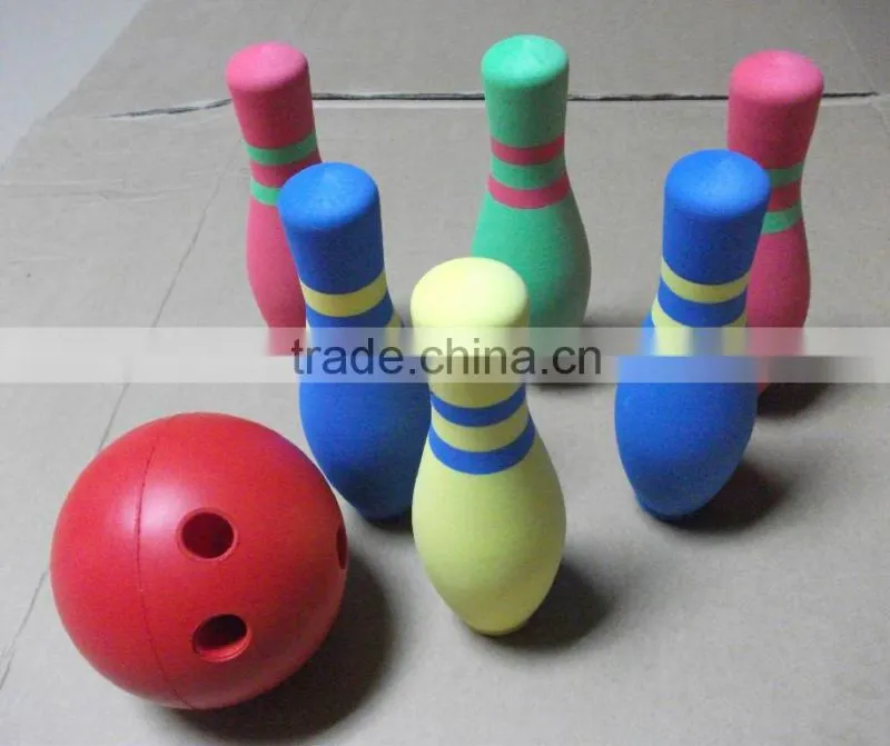 EVA foam bowling, eva foam toy, eco-friendly eva product