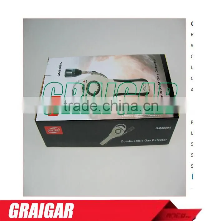 Combustible Gas Detector GM8800A Response time:2 seconds Continuous operation time:8 hours (varying with operating status)
