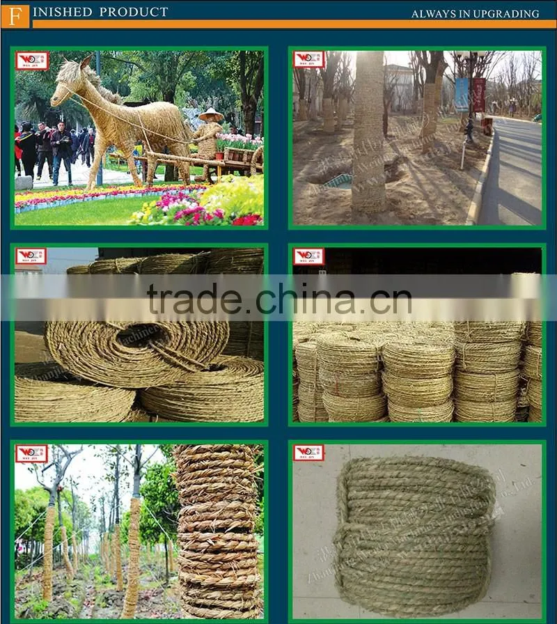 Houshold Rice Stalk Rope Weaving Machine
