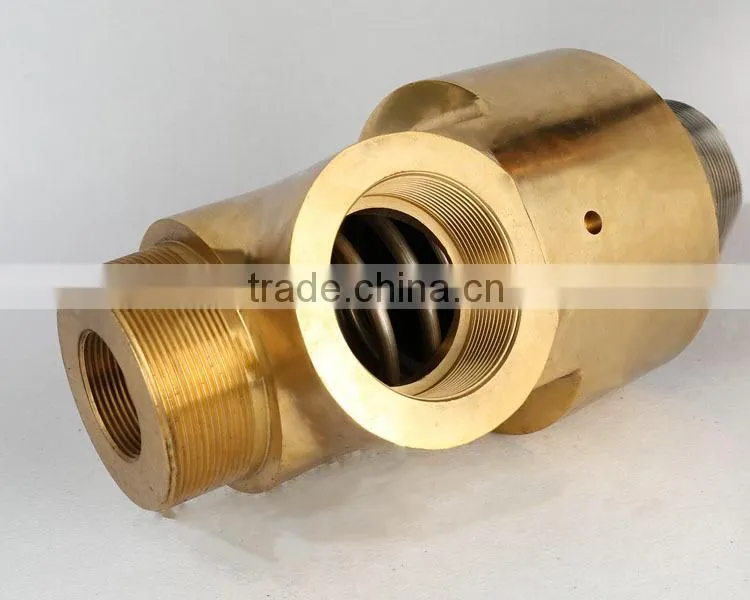 welding fitting 3'' bsp thread rotary joint copper connectors high power