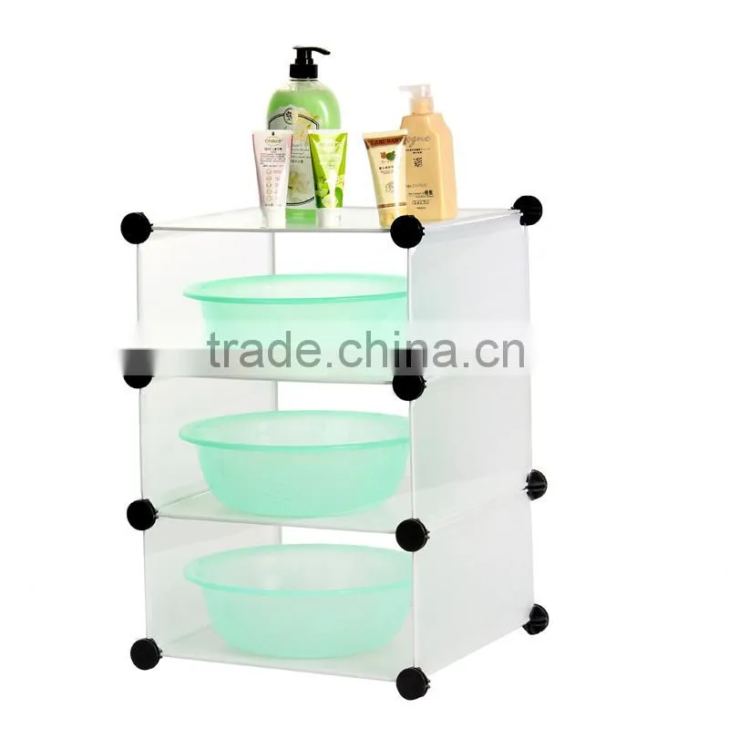 2015 hot sale assembly corner shelves for bathroom