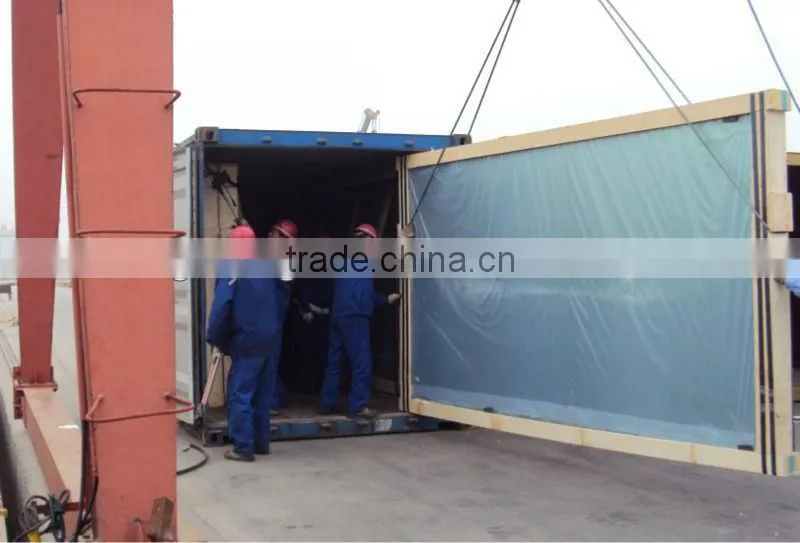 4mm 5mm Dark blue reflective glass with ISO & CCC certificatation