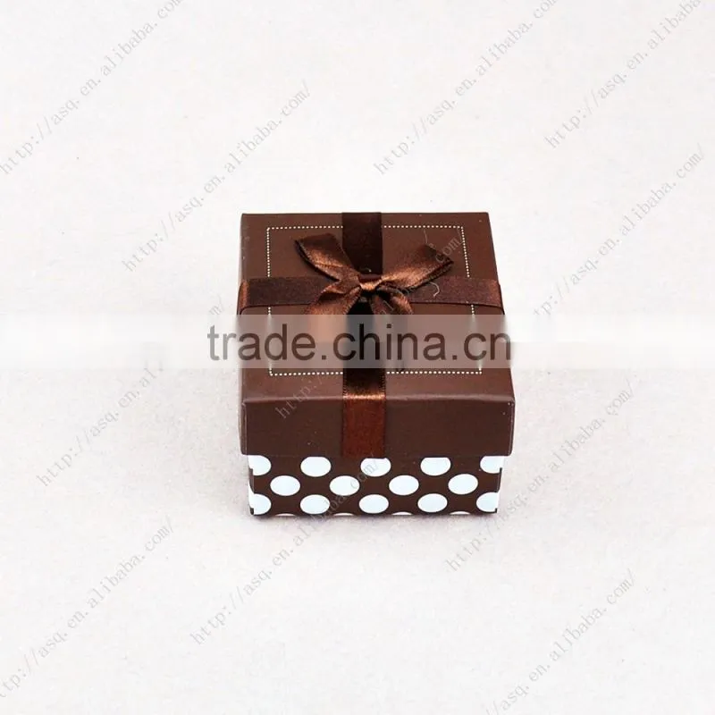 ribbon bow tie fancy paper watch box