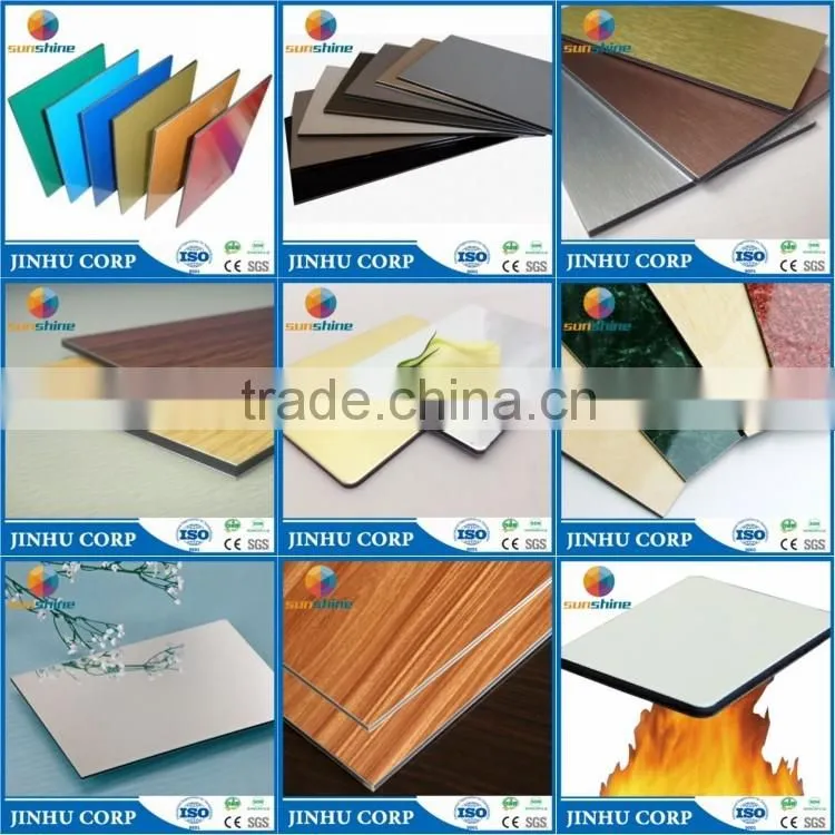 Colorful double sides aluminum panels for wall banners, street banners, advertising board