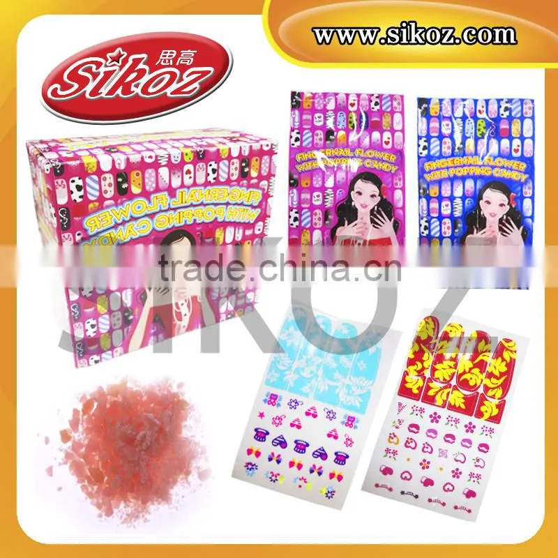 SK-P004 Popping Candy With Nail Sticker