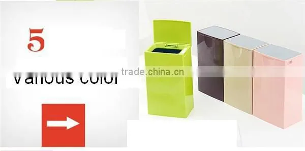 Eco-friendly PP household plastic car trash can